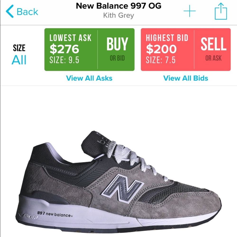 New Balance 997 OG - Picture 5 of 5